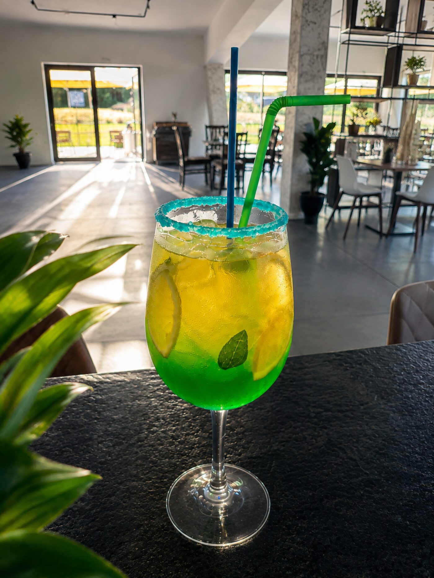 Cocktail servit în localul Bella Roma